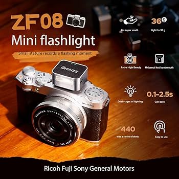 Amazon | ZENIKO ZF08カメラ用ミニフラッシュストロボ GR3/GR3X